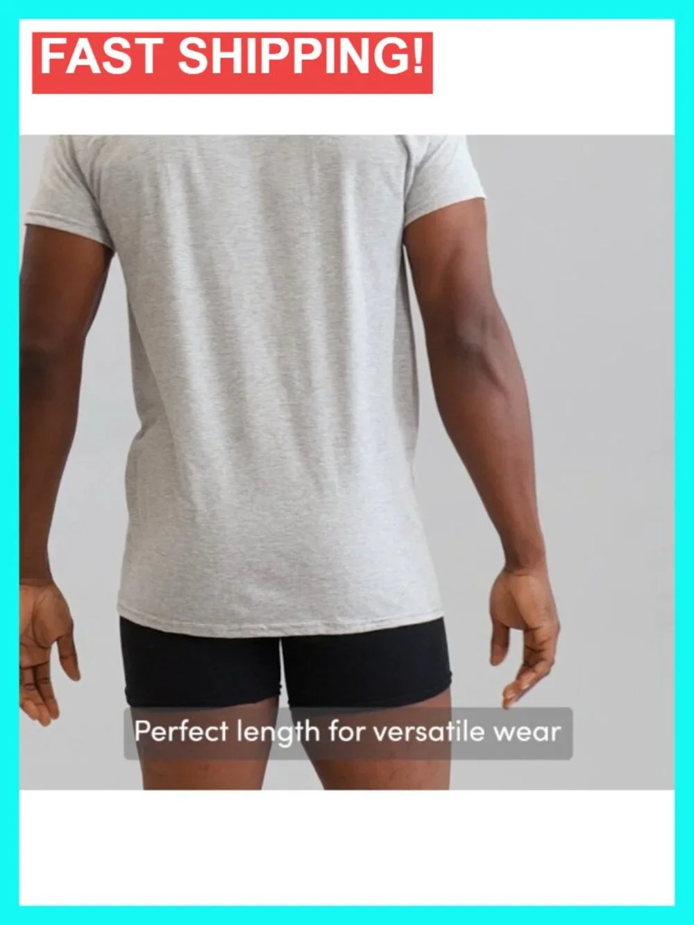 Eversoft Cotton Men's 6-Pack Pocket Undershirts Short Sleeve Crew Neck Moisture
